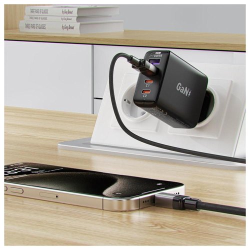 Кабель Acefast C9-04, USB 2.0, USB-A to USB-C, 1.2м, 3.0A (6974316283010)