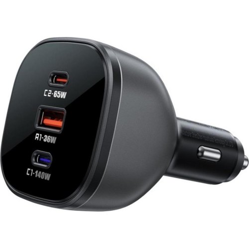 Автомобільний зарядний пристрій Acefast B14, 165W, 3xUSB (2xUSB-C/1xUSB-A) (6974316282938)