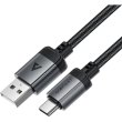 Кабель Acefast C20-04, USB-A M to Type-C M, USB 2.0, 1.2м, 3.0A, чорний (6974316283782)