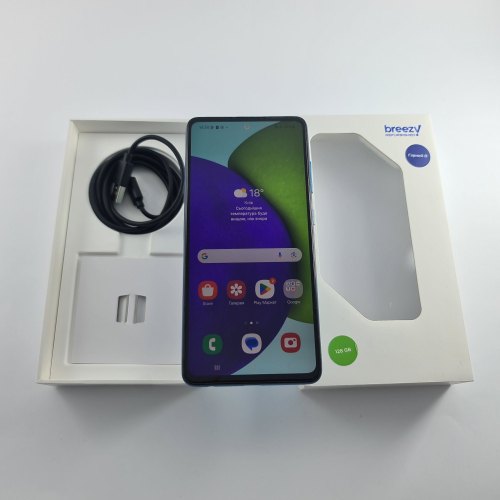 Смартфон Samsung Galaxy A52 (A525F) 128Gb Blue (SM-A525FZBDSEK) USED **