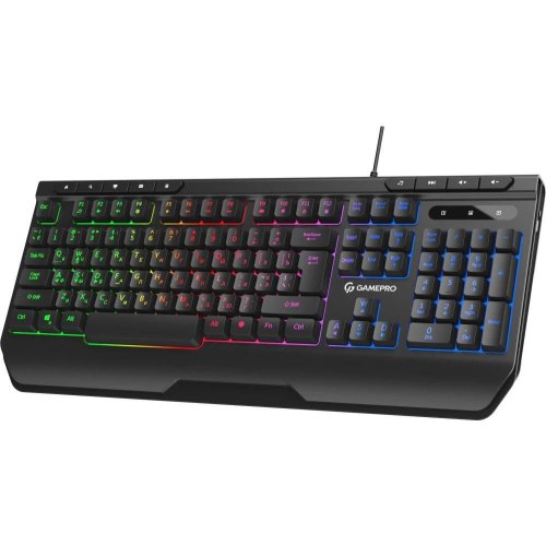 Клавіатура дротова GamePro GK550 USB Black (GK550)