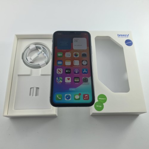 Смартфон iPhone 11 64GB Black, Model A2221 USED **