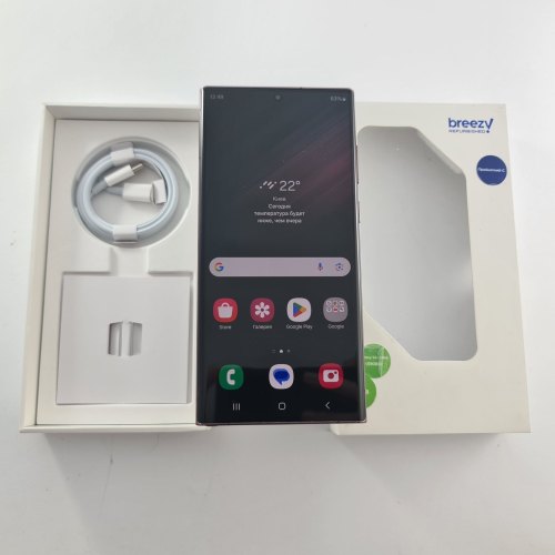 Смартфон Samsung Galaxy S22 Ultra (S908B) 128Gb Burgundy (SM-S908BDRDSEK) USED **