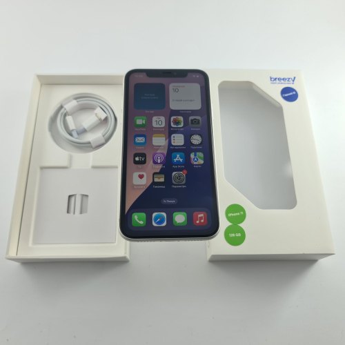 Смартфон iPhone 11 128GB White, Model A2221 USED **