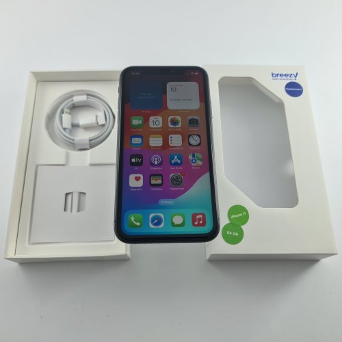 Смартфон iPhone 11 64GB Black, Model A2221 USED **