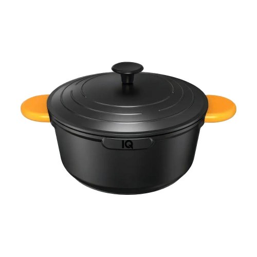 Каструля IQ Be Active, 24см, 4.2л, алюмінієва, з кришкою (IQ-2048-24)