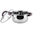 Каструля Ringel Meyer, 22см, 4.2л, нержавіюча сталь, з кришкою (RG-2008-22)