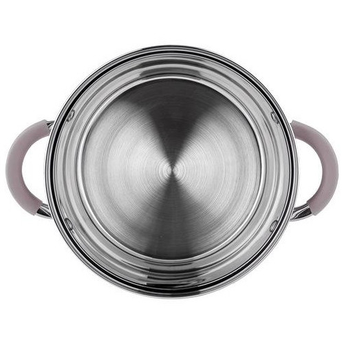 Каструля Ringel Meyer, 22см, 4.2л, нержавіюча сталь, з кришкою (RG-2008-22)