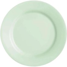 Тарілка обідня Luminarc Plumi Paradise Green, 24см, ударостійке скло, кругла (V9218)