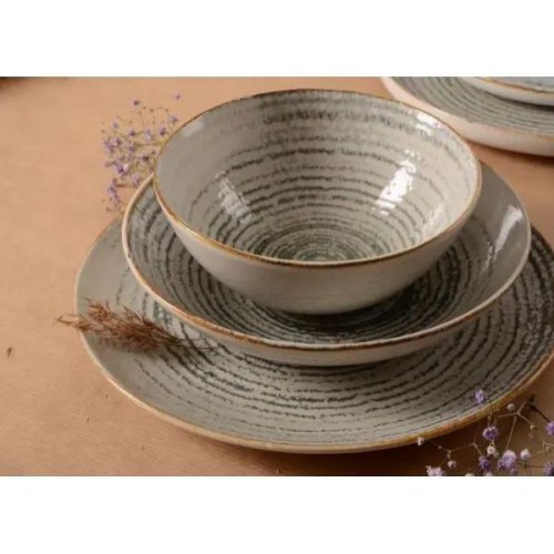 Тарілка супова Ipec Nordic Storm, 18.5см, кам'яна кераміка, кругла (30908494)