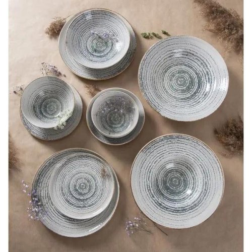 Тарілка супова Ipec Nordic Storm, 18.5см, кам'яна кераміка, кругла (30908494)