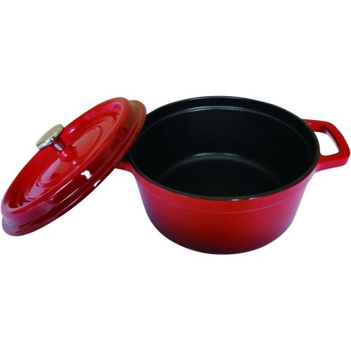 Каструля Ringel Essen, 22см, 2.9л, чавун, з кришкою (RG-2300-22)