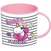 Чашка дитяча Herevin Unicorn, 280мл, пластик, рожева (161928-003)