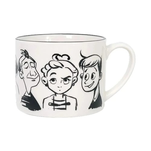 Чашка Limited Edition Fad B, 450мл, кераміка, біла з малюнком (MCO21-102)