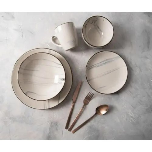 Блюдо Limited Edition Marble, 25х13см, овальне, кераміка (CG-021-6)