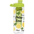 Пляшка для води Herevin Strawberry-Detox Twist, 0.65л, з інфузером, пластик (161568-002)