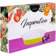 Форма для запікання Limited Edition Inspiration, прямокутна, жаростійка кераміка, біло-зелена (HJ1268)
