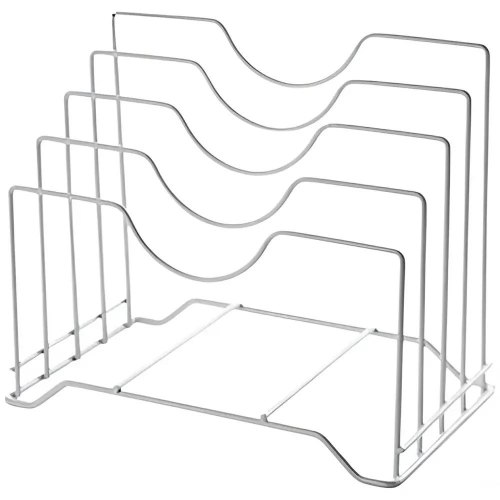 Органайзер-підставка Ringel Raum, настільний, 4 відділення, залізо, білий (RG-008w)