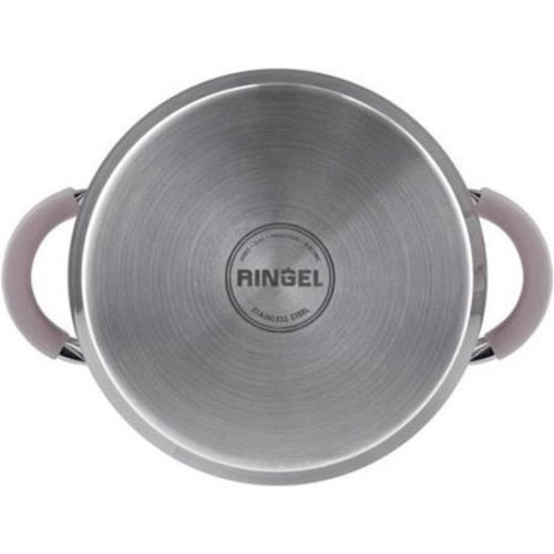 Каструля Ringel Meyer, 16см, 1.6л, нержавіюча сталь, з кришкою (RG-2008-16)