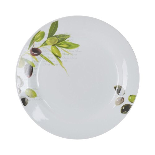 Тарілка обідня Limited Edition Olives, 23см, фарфор, кругла (YF6022-1)