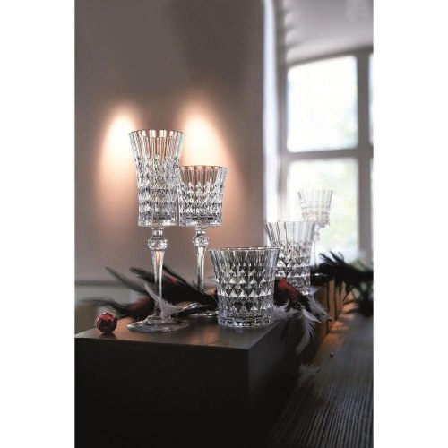 Набір склянок Cristal d'Arques Lady Diamond, 6шт, 360мл, кришталеве скло (L9746)