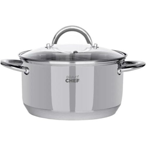 Каструля Bravo Chef, 20см, 3.6л, з кришкою (BC-2001-20)