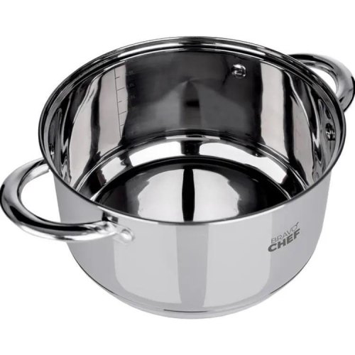 Каструля Bravo Chef, 20см, 3.6л, з кришкою (BC-2001-20)