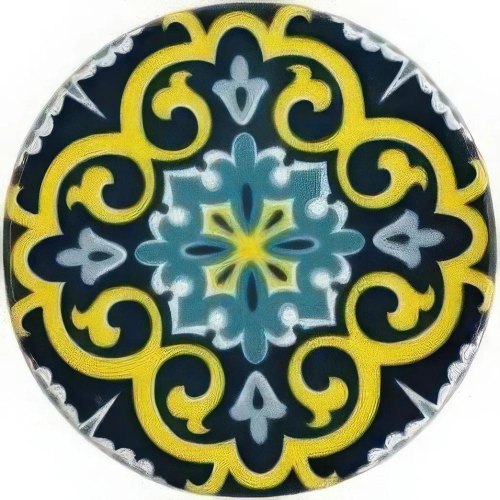 Підставка Limited Edition Kinchen Tile, під гаряче, кругла, 18см, кераміка (B160063)