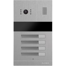 Панель виклику Slinex MA-04, багатоабонентська, 2MP, 115 градусів, срібляста