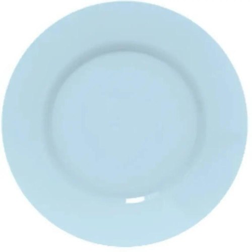 Тарілка обідня Luminarc Plumi Paradise Blue, 24см, загартоване скло, кругла (V9221)