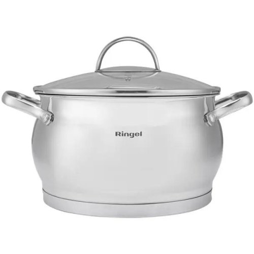 Каструля Ringel Salsa, 20см, 4.2л, з кришкою, нержавіюча сталь (RG-2034-20)