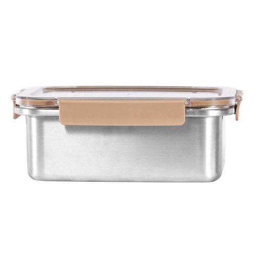 Контейнер Ringel Meyer, 2л, прямокутний, нержавіюча сталь, пластикова кришка (RG-9102/2000)