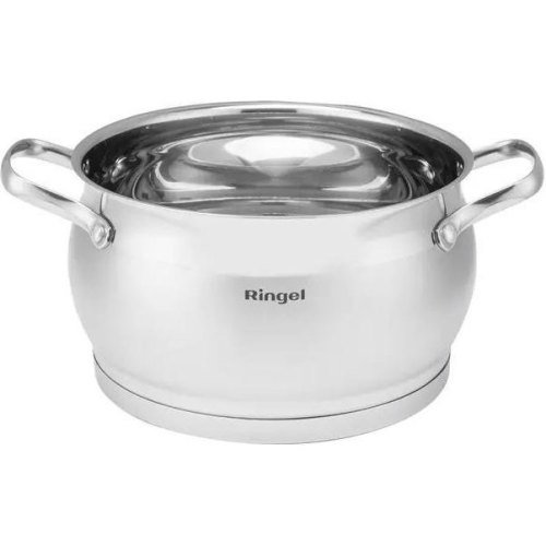 Каструля Ringel Salsa, 22см, 5.2л, з кришкою, нержавіюча сталь (RG-2034-22)