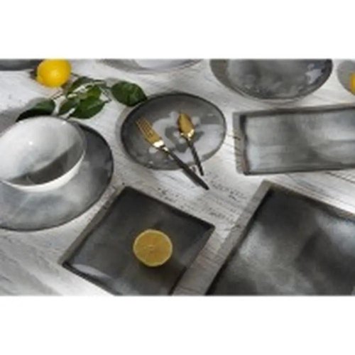 Тарілка десертна Ipec Tana, 20см, кам'яна кераміка, кругла (30909293)