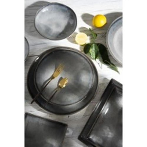 Тарілка десертна Ipec Tana, 20см, кам'яна кераміка, кругла (30909293)