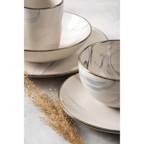 Чашка Limited Edition Marble, 350мл, кераміка, бежева (CG-021-5)