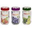 Банка Herevin Canister-Mix Colour, 1л, скло, пластикова кришка (135377-000)
