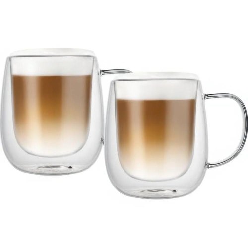 Набір чашок Ringel Guten Morgen, 2шт, 440мл, подвійна стінка, боросилікатне скло (RG-0002/2*440 s)