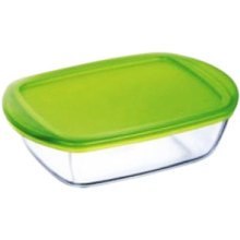 Форма для запікання PYREX Cook&Store, 2.5л, боросилікатне скло, пластикова кришка (216P000/7645)