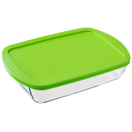 Форма для запікання PYREX Cook&Store, 2.5л, боросилікатне скло, пластикова кришка (216P000/7645)