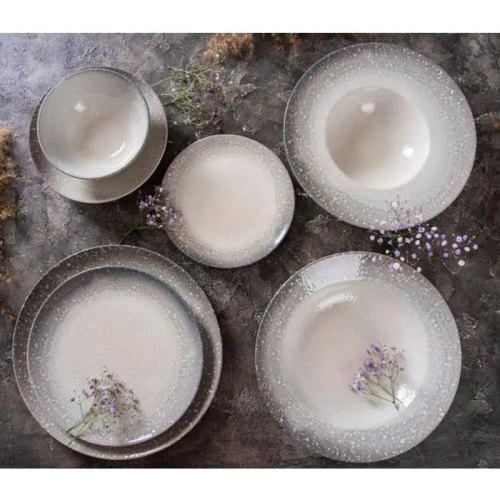 Блюдо Ipec Astral, 31см, кам'яна кераміка, кругле (30906339)