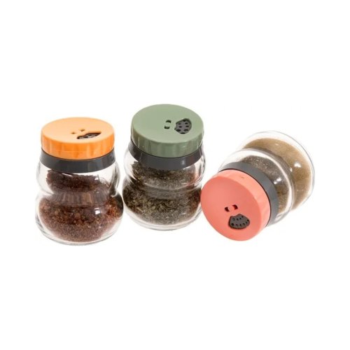 Спецівниця Herevin Spice-Jar 2024 v1 Colours, 150мл, скло, пластикова кришка (131007-854)