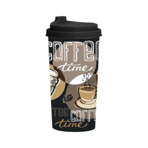 Чашка Herevin Cup-Coffee Time, 470мл, пластик (161920-020)