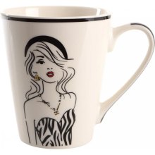 Чашка Limited Edition Madam D, 300мл, порцеляна, біла з малюнком (B02-E0825D)