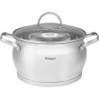 Каструля Ringel Salsa, 26см, 8.4л, з кришкою, нержавіюча сталь (RG-2034-26)