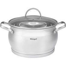 Каструля Ringel Salsa, 26см, 8.4л, з кришкою, нержавіюча сталь (RG-2034-26)