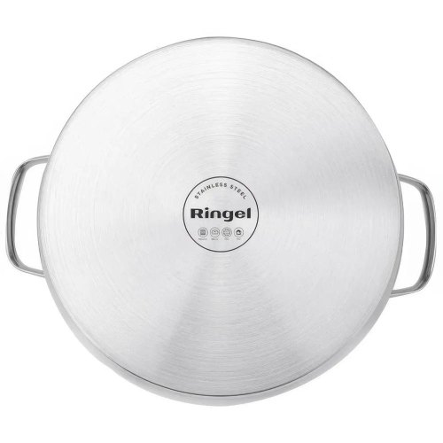 Каструля Ringel Salsa, 26см, 8.4л, з кришкою, нержавіюча сталь (RG-2034-26)