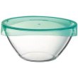 Салатник Luminarc Keep'N'Box, 17см, 1.1л, ударостійке скло, пластикова кришка (P3672)