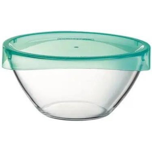 Салатник Luminarc Keep'N'Box, 17см, 1.1л, ударостійке скло, пластикова кришка (P3672)