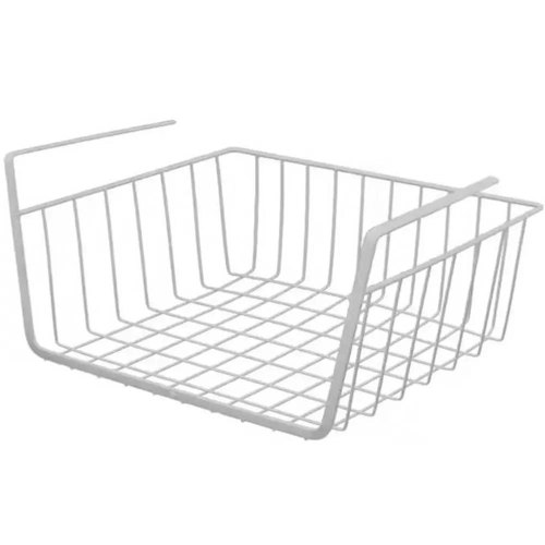Полиця-кошик для зберігання Ringel Raum, навісна, залізо, біла (RG-006w)